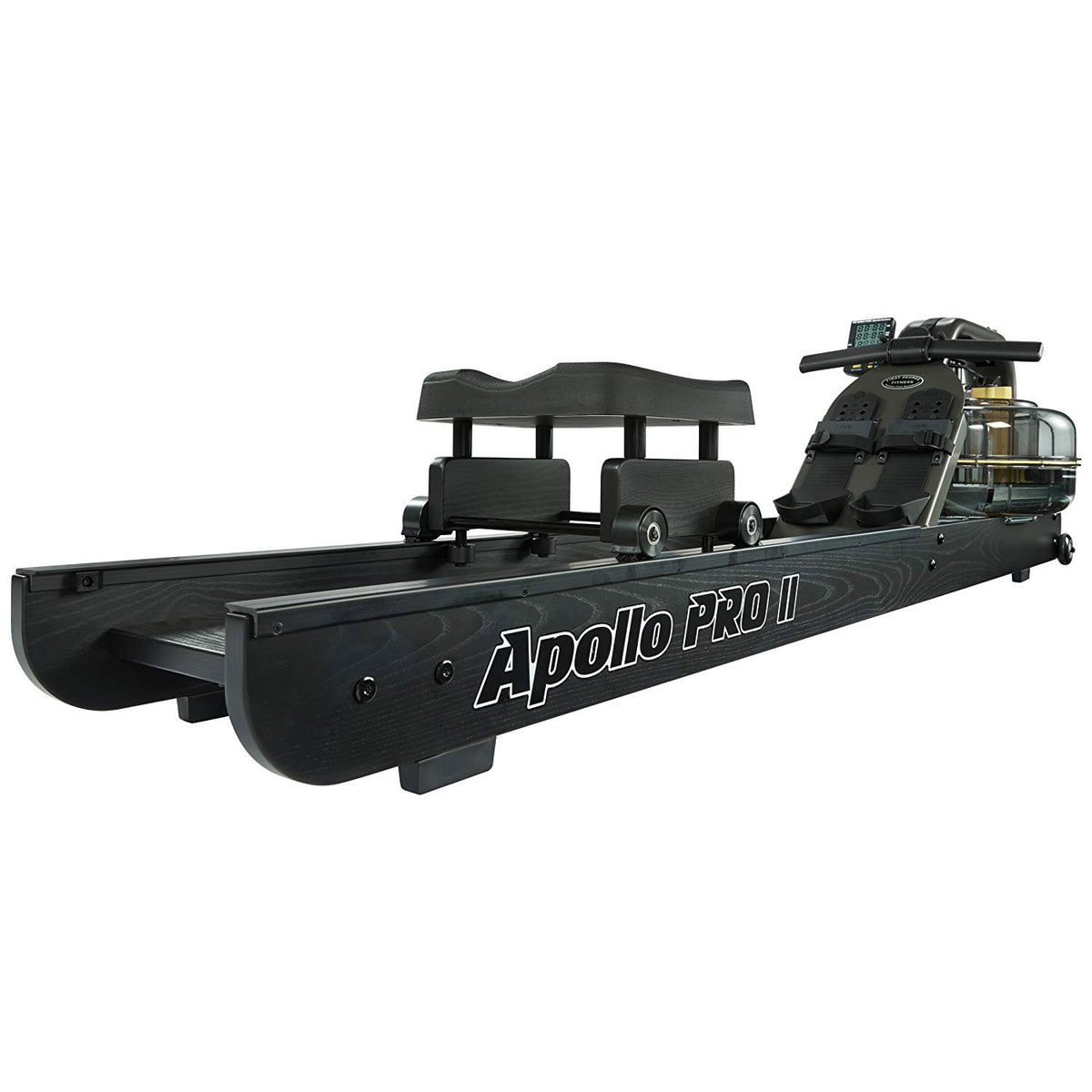 First Degree Fitness Apollo II Reserve AR Indoor Water Rowing Machine, Black (Open Box)