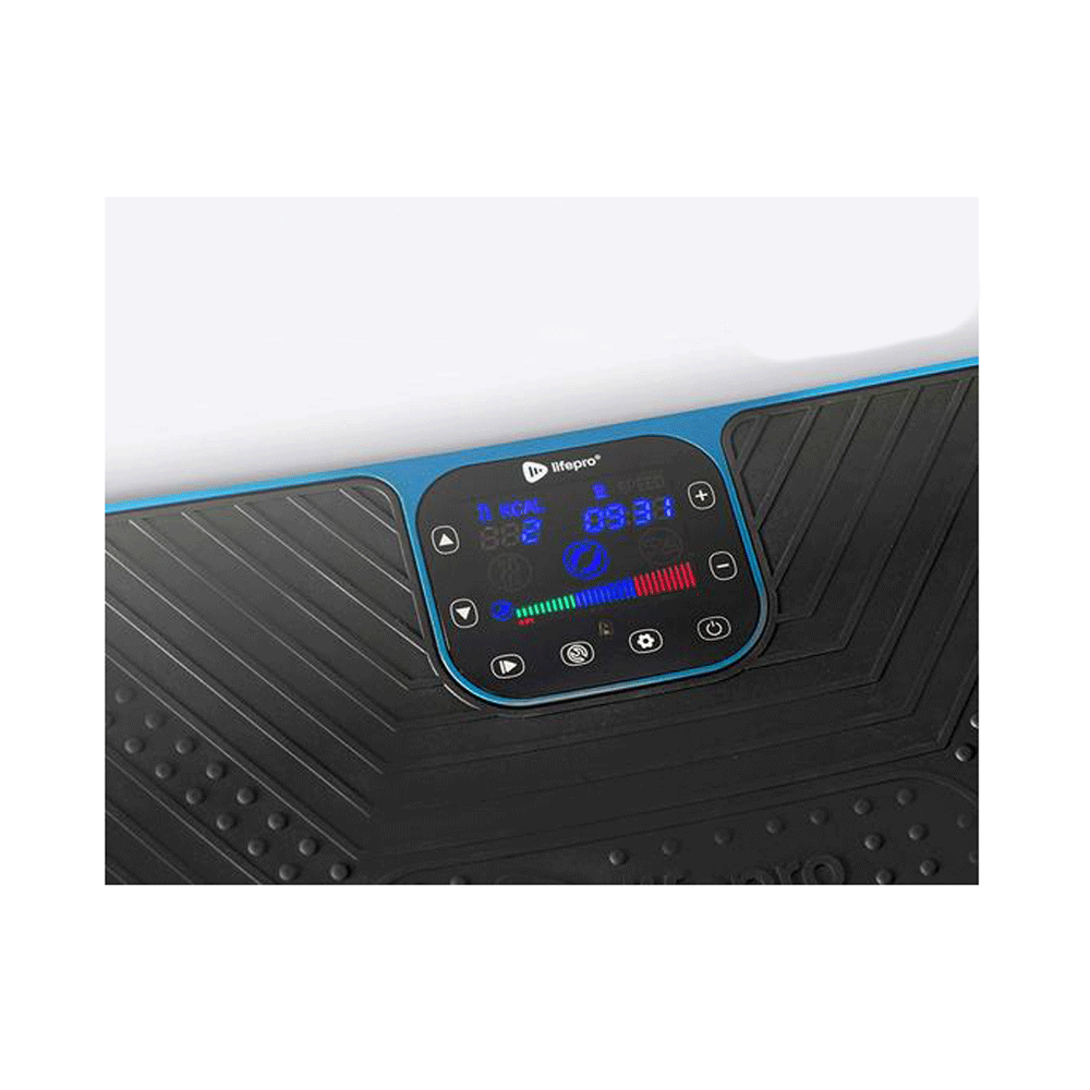 LifePro Rumblex 4D Pro Vibration Plate Body Exercise Machine, Blue (Open Box)