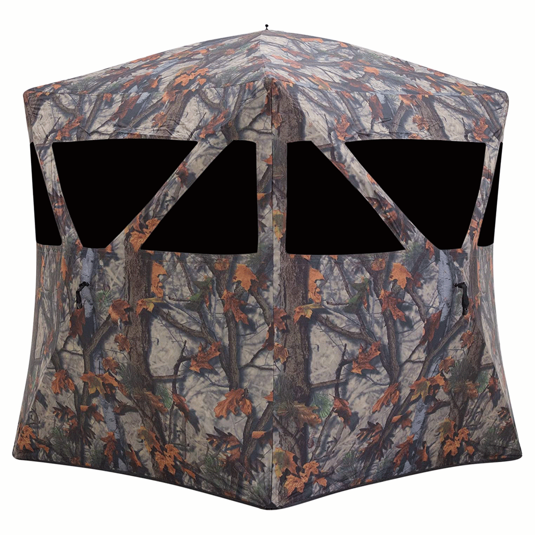 Barronett Blinds 200 Pop Up Hunting Blind Shelter Bloodtrail Woodland (Open Box)