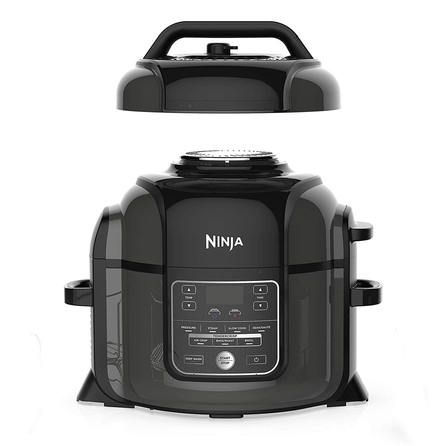 Ninja Foodi 6.5 Quart Pressure Cooker, Black (Certified Refurbished) (For Parts)