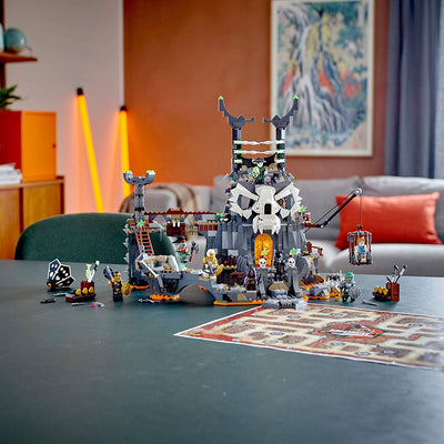 LEGO 71722 NINJAGO Skull Sorcerers Dungeons Playset and Board Game (1171 Pieces)