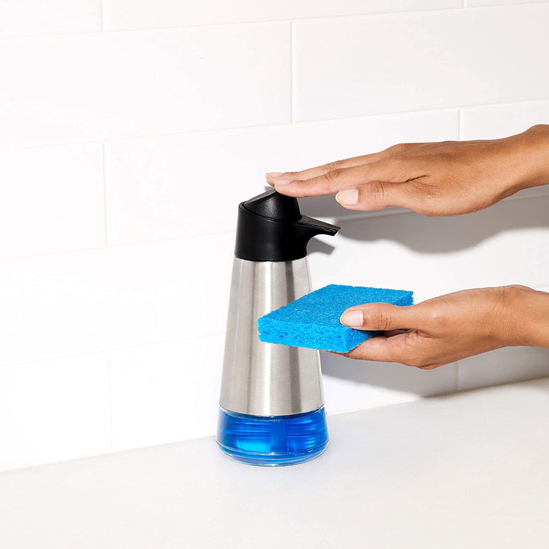 OXO Good Grips 15 Oz Easy Press Hand Dish Soap Lotion Dispenser (Open Box)