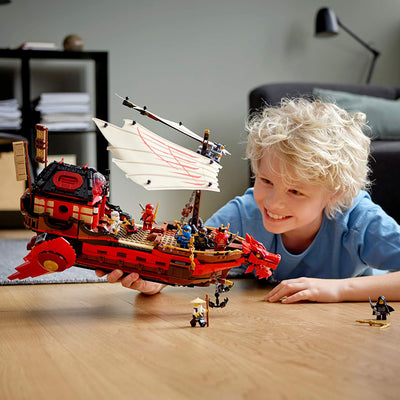 LEGO Ninjago Movie Destiny's Bounty Boat Ship Set with Minifigures (1781 Pieces)