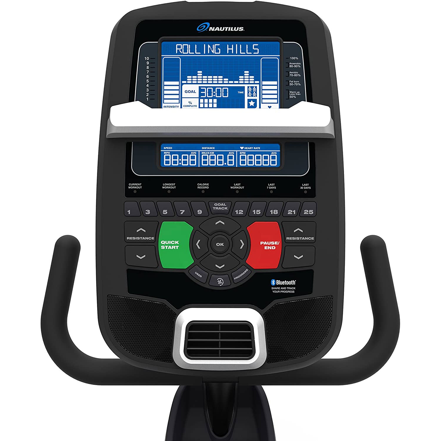 Nautilus Stationary Home Gym Cardio Cycling Workout Exercise Bike (For Parts)