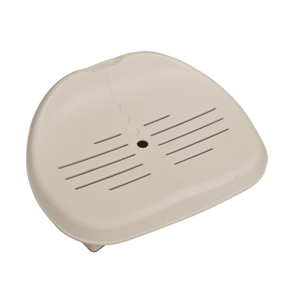 Intex Slip Resistant Spa Seat (4 Pack) & Cup Holder & Refreshment Tray (2 Pack)