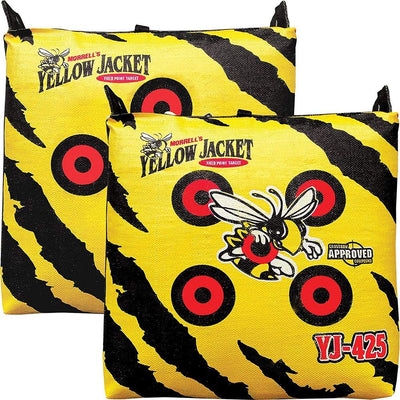 Morrell Yellow Jacket Outdoor Portable Field Point Archery Bag Target (2 Pack)