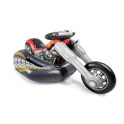 Intex 57534EP Cruiser Motorcycle Inflatable Ride-On Pool Float Toy for Ages 3+