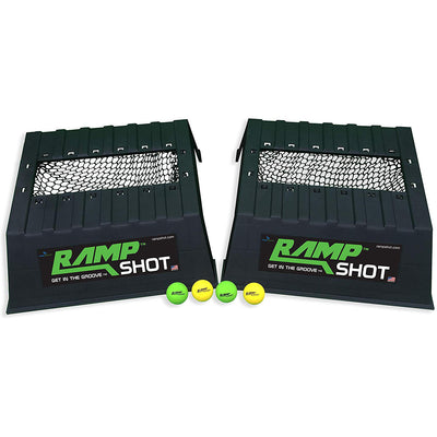RampShot Cornhole Family Game Set w/ 2 Ramps, 4 Balls, 2 Nets (Open Box)