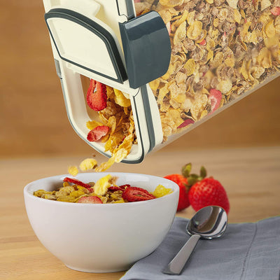 PrepWorks by Progressive 4.5-Quart Large Plastic Cereal Keeper Container, Clear