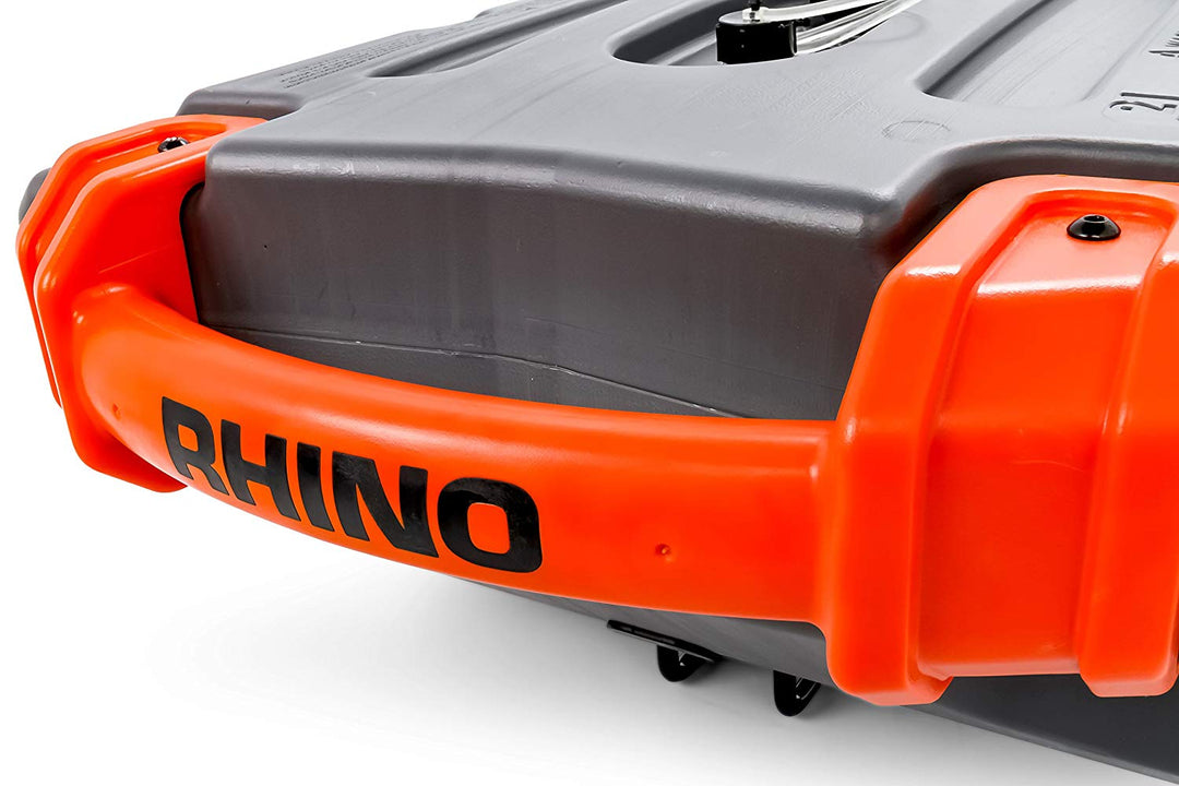 Camco 39002 Rhino Portable 21 Gallon RV Waste Tank Holding Hose and Accessories - VMInnovations