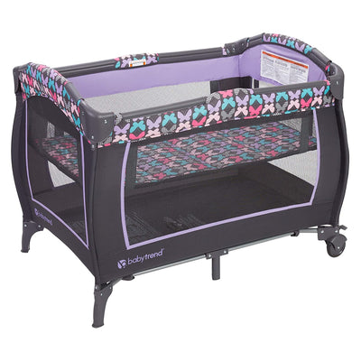 Baby Trend Trend-E Nursery Center with Bassinet and Locking Wheels (Open Box)