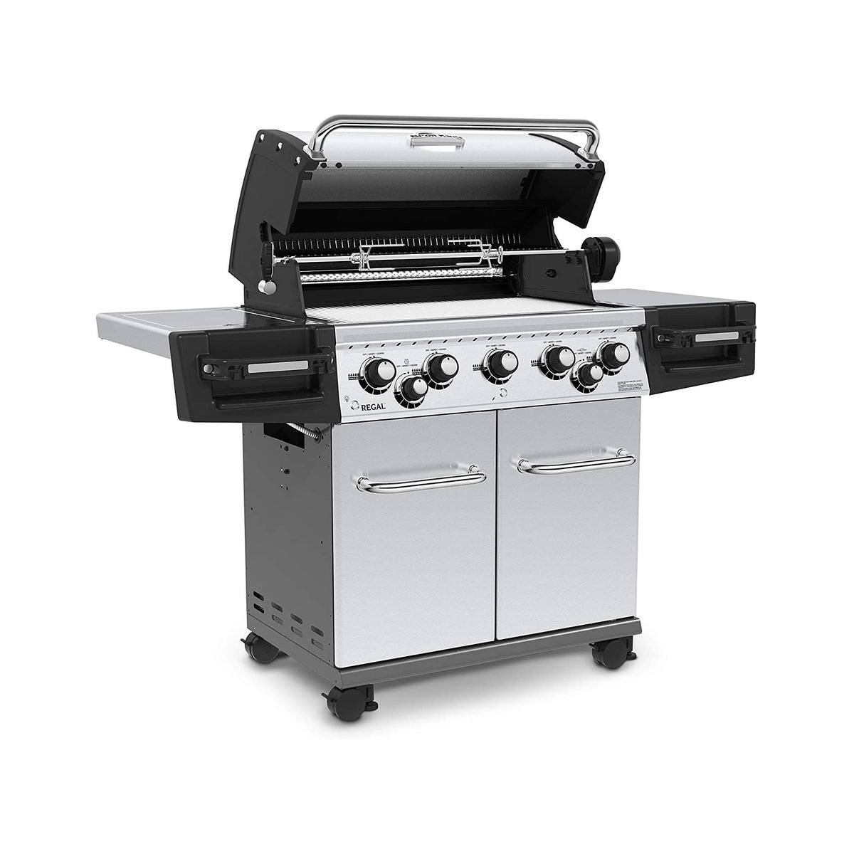Broil King 5 Burner Regal S590 Pro Liquid Propane Grill, Stainless Steel (Used)