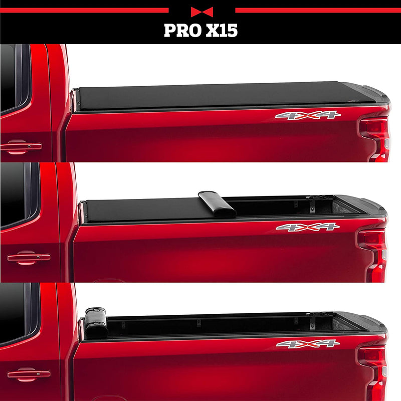 Truxedo Pro X15 Tonnueau Soft Roll Up Truck Bed Cover for Select Chevrolet & GMC