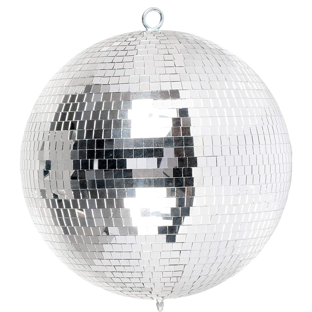 Eliminator EM12 12-Inch Disco Mirror Ball with Hanging and Motor Ring (Open Box)