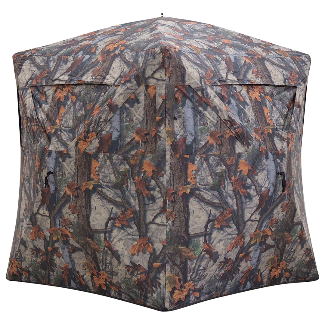 Barronett Blinds 200 Pop Up Hunting Blind Shelter Bloodtrail Woodland (Open Box)