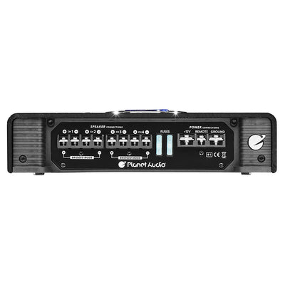 Planet Audio AC2400.4 2400 Watt Class A/B MOSFET Power Car Amplifier with Remote