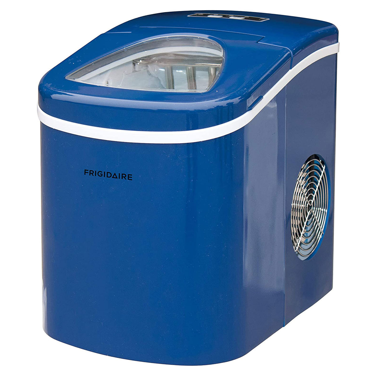 Frigidaire Compact Kitchen Countertop Ice Cube Maker Machine, Blue (Used)