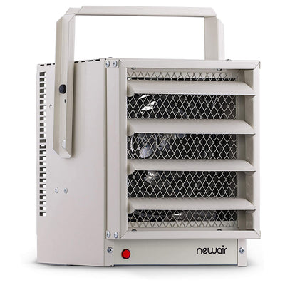 NewAir 240V 5000 Watts Garage Workshop Hardwired Space Heater, White (Open Box) - VMInnovations