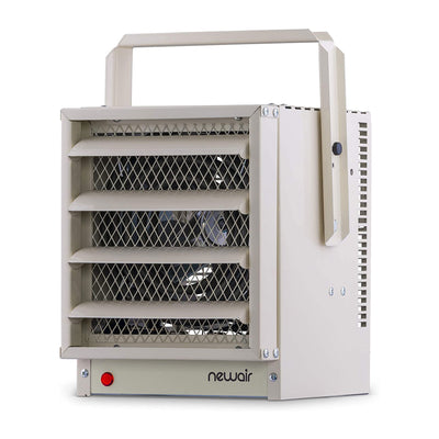 NewAir 240V 5000W Garage Industrial Hardwired Space Heater, White (For Parts) - VMInnovations