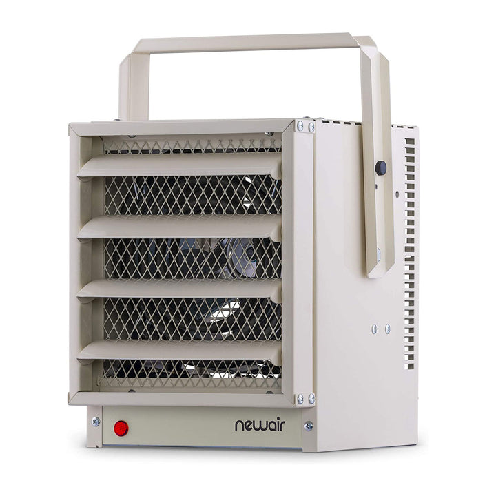 NewAir 240V 5000 Watts Garage Workshop Hardwired Space Heater, White (Open Box) - VMInnovations