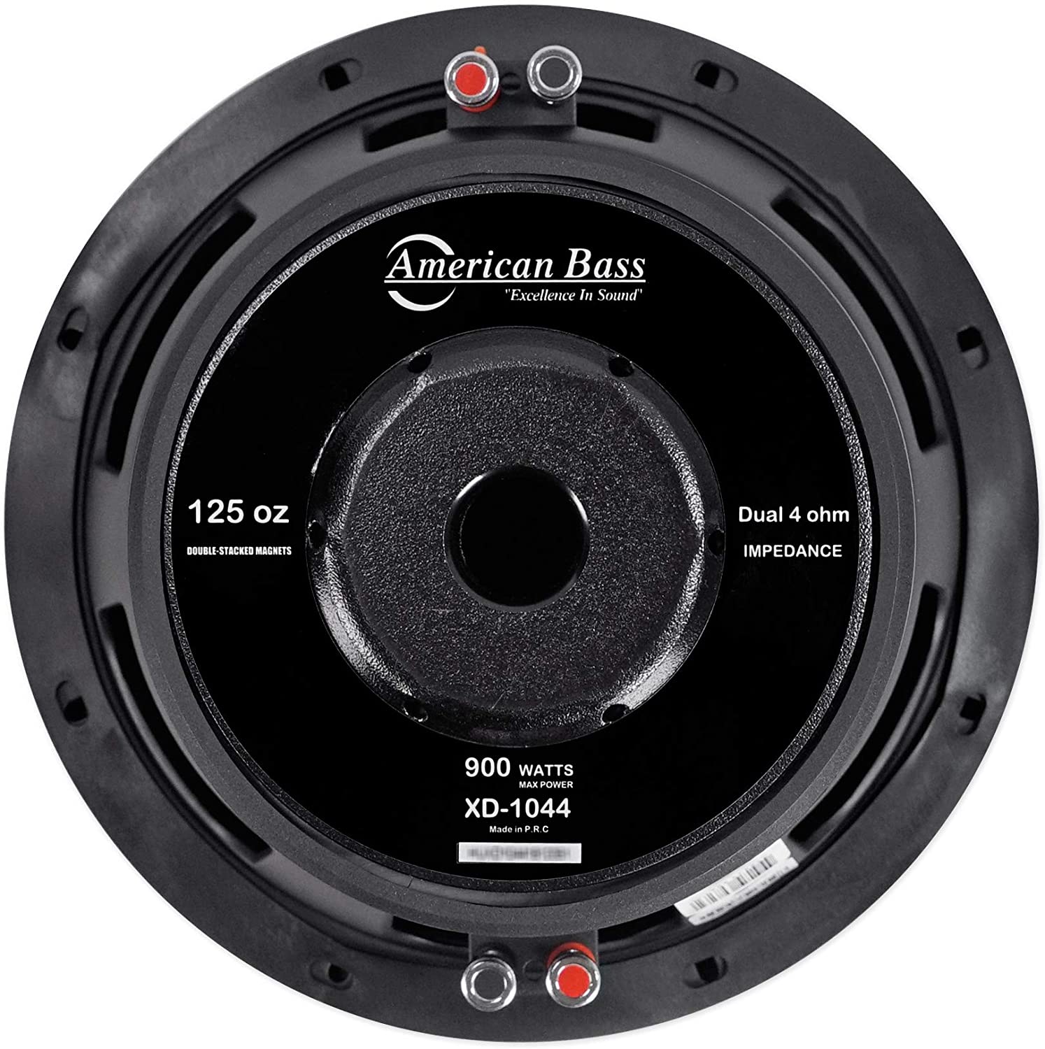 American Bass XFL 1044 10 Inch 2000 Watt Subwoofer Speaker with Vented Enclosure - VMInnovations