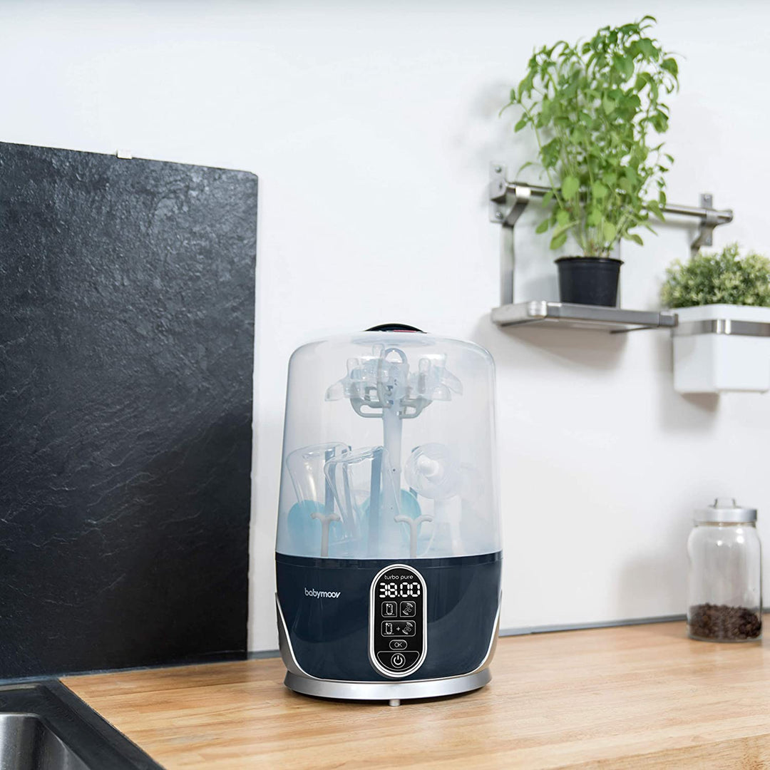 Baby Moove Baby Bottle Automatic Turbo Pure Sterilizer and Dryer (Open Box) - VMInnovations