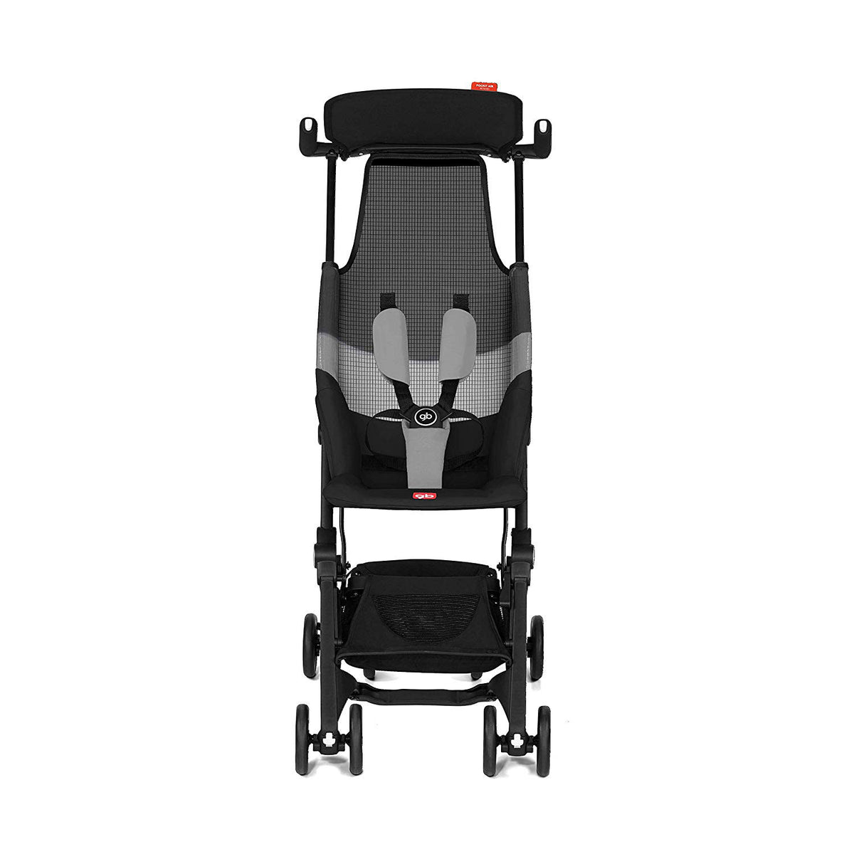 GB Pockit Air Folding All Terrain Infant Baby Stroller, Velvet Black (Open Box)