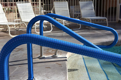 KoolGrips Comfort Cover 10 Ft Handrail Ladder Grip Sleeve, Royal Blue (Open Box)