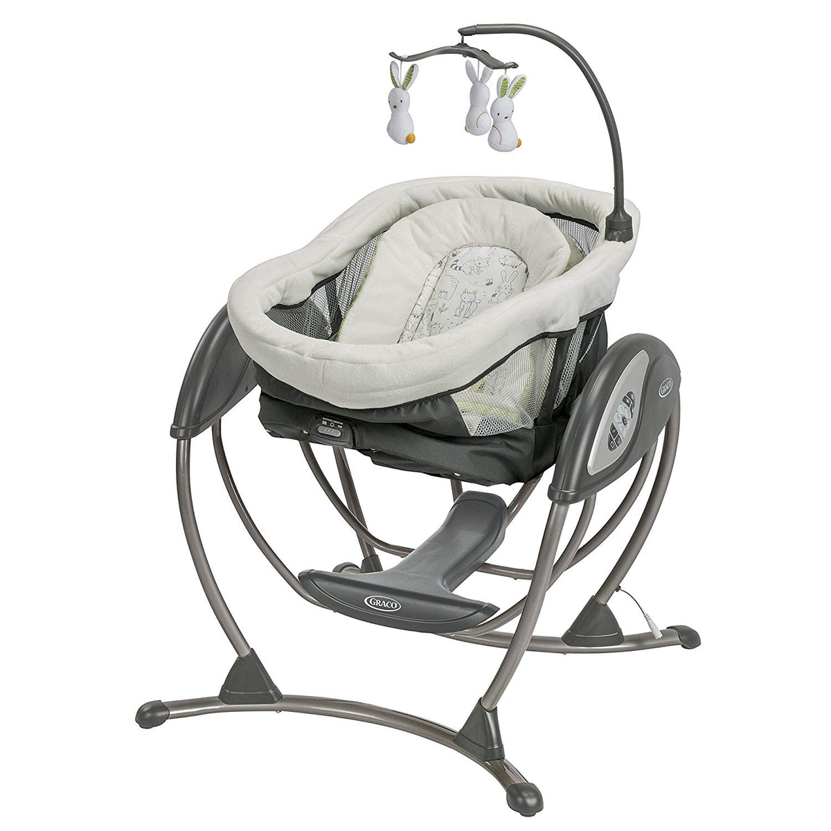 Graco 1924836 Dreamglider Baby Infant Nusery Gliding Rocking Swing, Rascal - VMInnovations