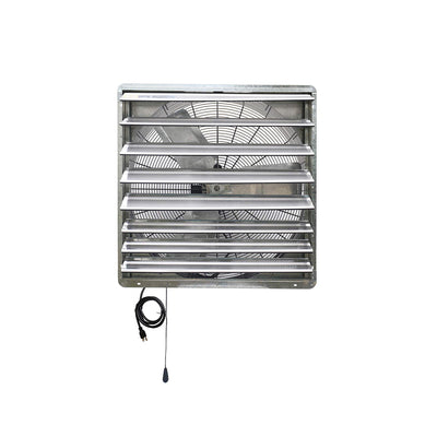 iLiving 2 Speed 30 Inch Exhaust Attic Garage Grow Fan w/ Thermostat (Open Box)