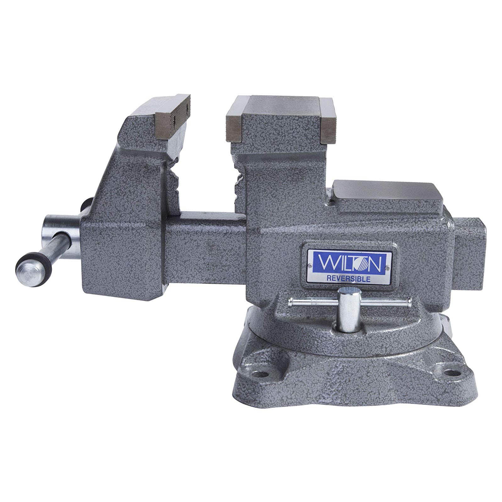 Wilton 28821 5.5 Inch Jaw Width Anvil Reversible Swivel Base Work Bench Vise