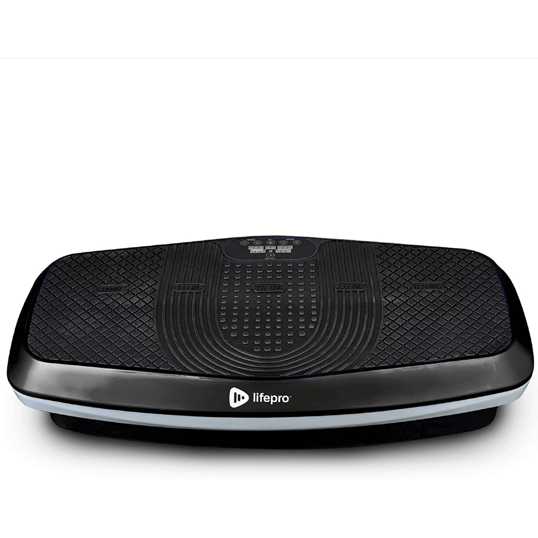 LifePro Hovert 3D Vibration Plate Body Exercise Workout Machine Black (Open Box)
