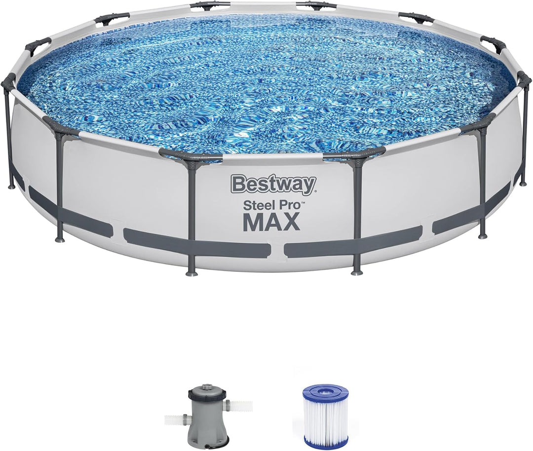 Bestway 10'x30" Steel Pro Frame Above Ground Swimming Pool Set (For Parts)