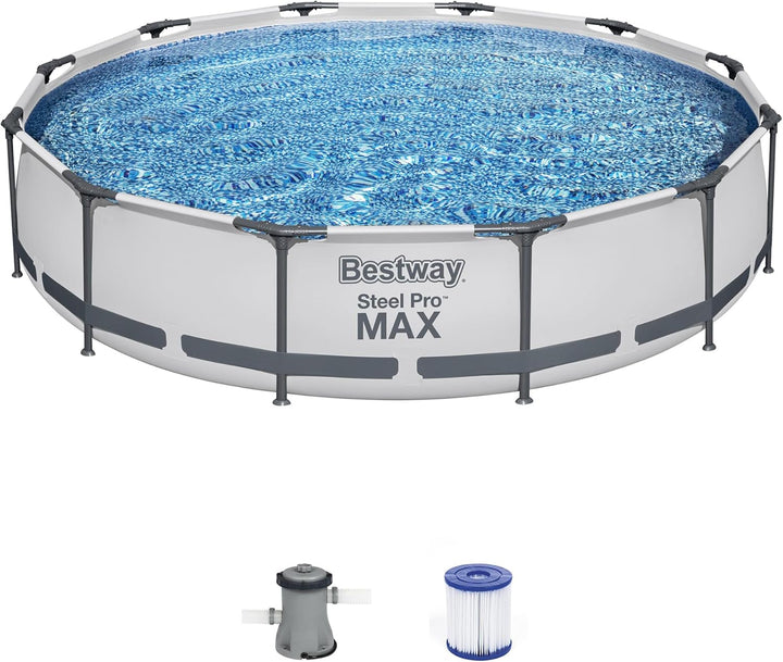 Bestway 10'x30" Steel Pro Frame Above Ground Swimming Pool Set (For Parts)