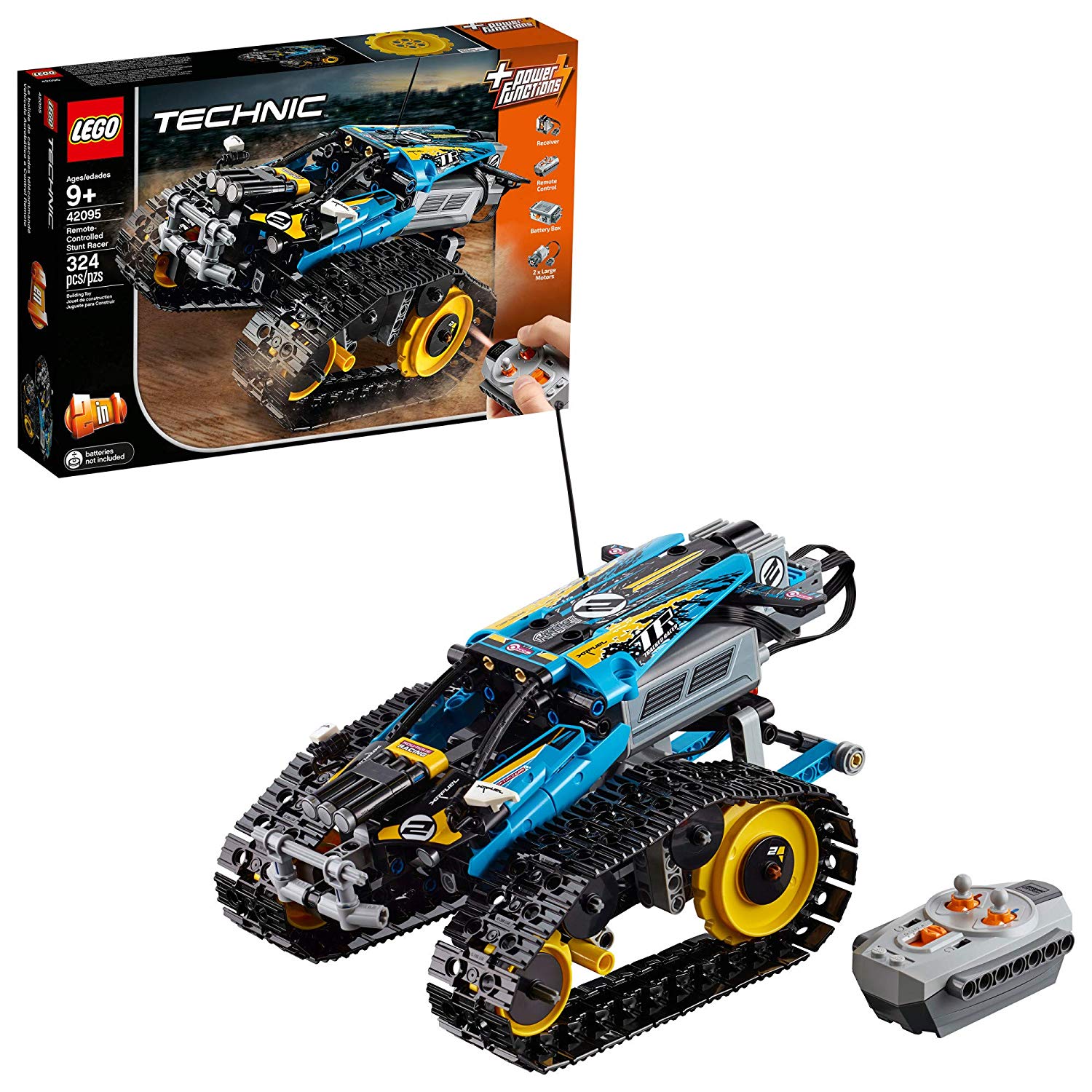 LEGO Technic 6251547 2 in 1 Remote Controlled Stunt Racer Power Functions Set