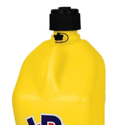VP Racing Fuels 14 Inch Container Hose and 5 Gallon Utility Jug, Yellow (2 Pack)