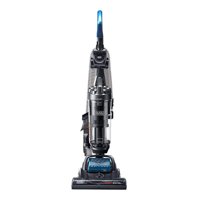 Black and Decker POWERSWIVEL Lightweight Bagless Upright Vacuum, Blue (Open Box)
