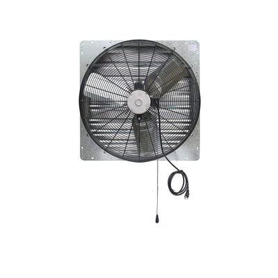 iLiving 2 Speed 30 Inch Exhaust Attic Garage Grow Fan w/ Thermostat (Open Box)