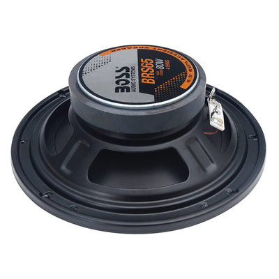 BOSS Audio Systems BRS65 6.5 In. 80 Watt Dual Cone Replacement Car Audio Speaker
