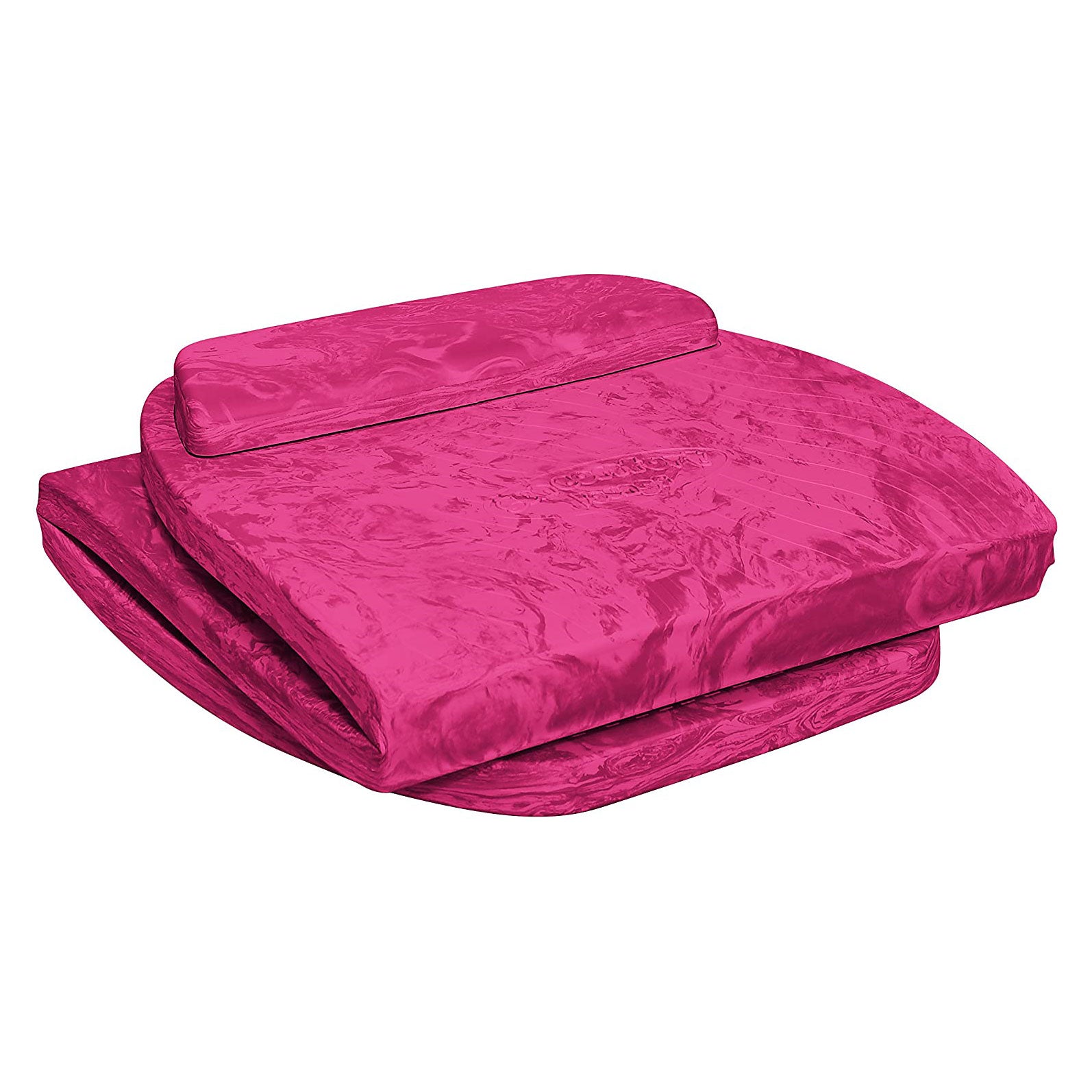 Airhead Sun Comfort Foam Swimming Pool Float Lounge Seat, Raspberry Pink Swirl - VMInnovations