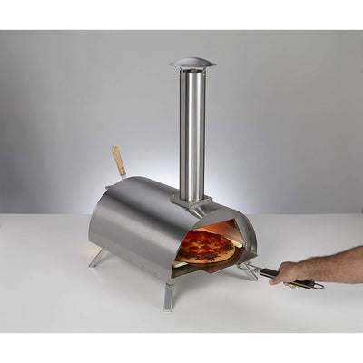 Wood Pellet Pizza Oven WPPO1 Portable Stainless Steel Wood Fired Pizza Oven