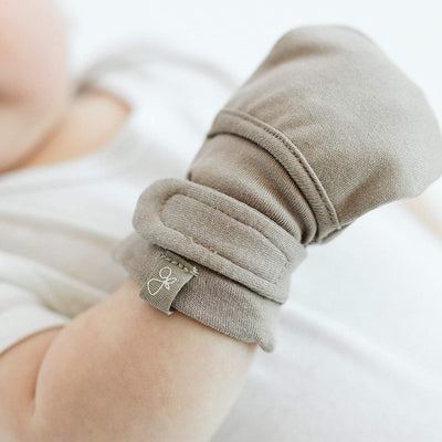 Goumikids Organic No Scratch Baby Infant Mitts Gloves Mittens, 0-3M (4 Pairs) - VMInnovations