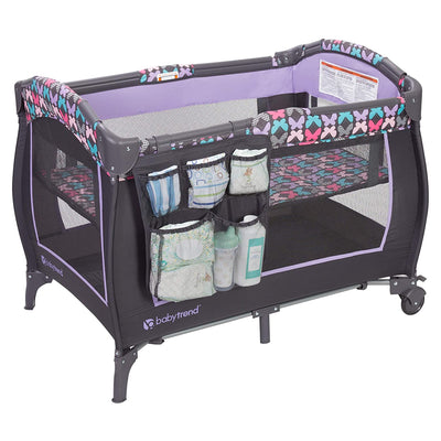 Baby Trend Trend-E Nursery Center with Bassinet and Locking Wheels (Open Box)