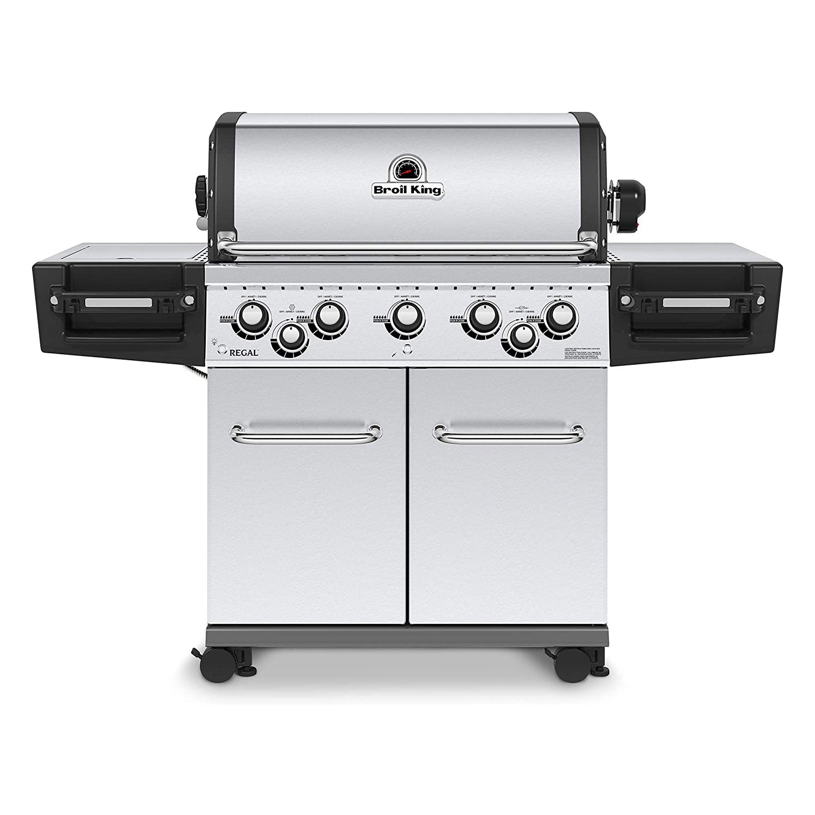Broil King 5 Burner Regal S590 Pro Liquid Propane Grill, Stainless Steel (Used)