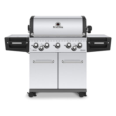 Broil King 5 Burner Regal S590 Pro Liquid Propane Grill, Stainless Steel (Used)