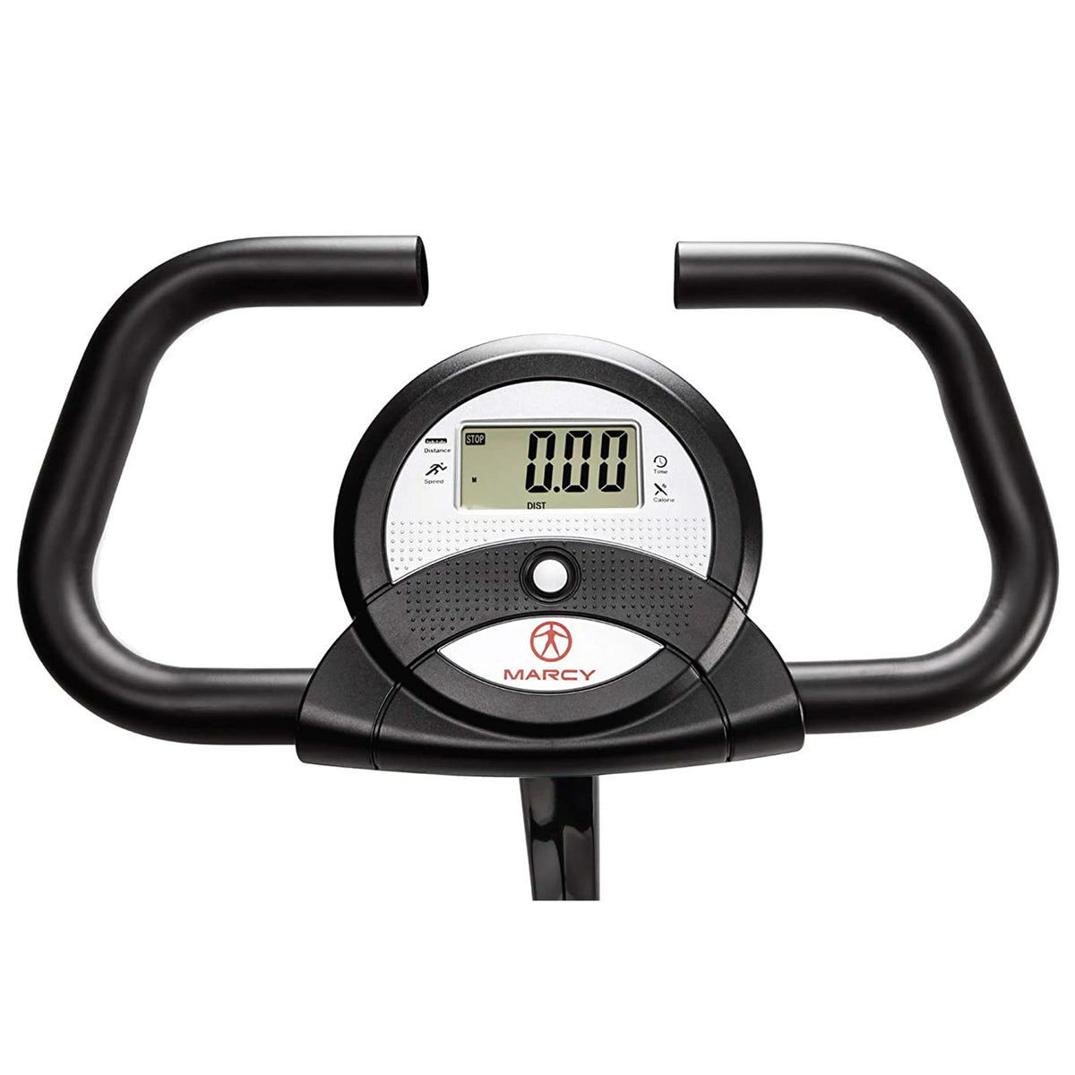 Marcy Foldable Exercise Bike With High Back Seat Home Gym Workout Equipment