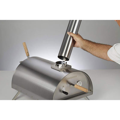 Wood Pellet Pizza Oven WPPO1 Portable Stainless Steel Wood Fired Pizza Oven
