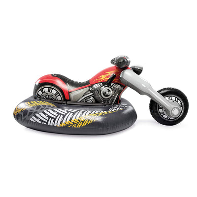 Intex 57534EP Cruiser Motorcycle Inflatable Ride-On Pool Float Toy for Ages 3+