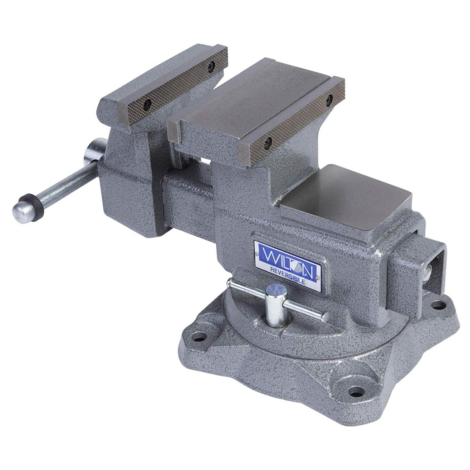 Wilton 28821 5.5 Inch Jaw Width Anvil Reversible Swivel Base Work Bench Vise