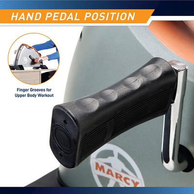 Marcy Deluxe Mini Cardio Cycle Multipurpose Home Gym Equipment (For Parts)